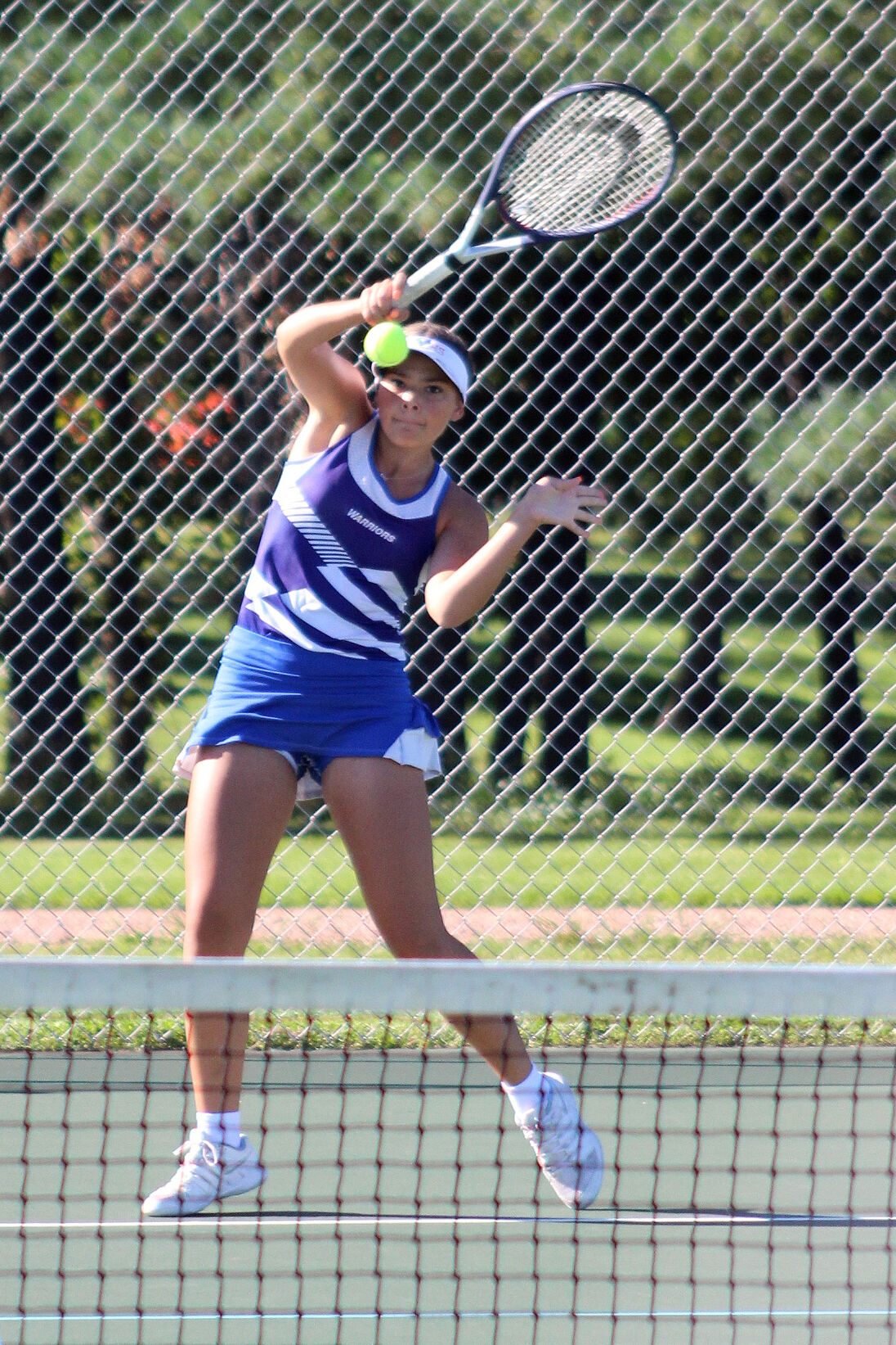 Rice Lake girls tennis at Barron 8-29-20